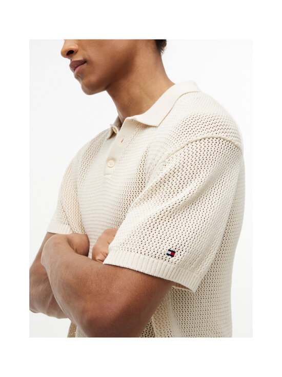 Tommy Hilfiger - Open Knit -pikeepaita - ACJ MUSLIN | Stockmann - photo 4