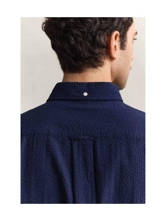 GANT - Seersucker krekls ar apkakli - 409 CLASSIC BLUE | Stockmann - photo 5