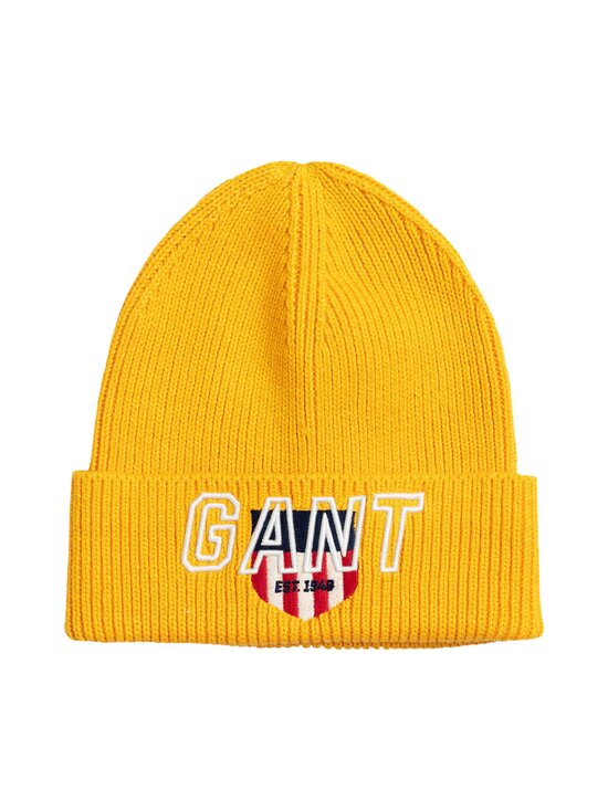 GANT - Sporty Shield Rib Beanie -pipo - 710 IVY GOLD - photo 1 GANT - Sporty Shield Rib Beanie -pipo - 710 IVY GOLD | Stockmann - photo 1