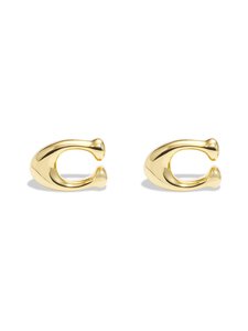 Coach - Bubble C -nappikorvakorut - SHINY GOLD | Stockmann