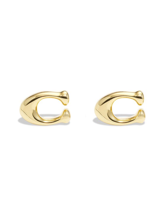 Coach - Bubble C -nappikorvakorut - SHINY GOLD | Stockmann - photo 1
