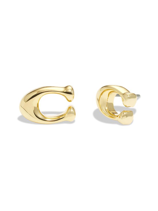 Coach - Bubble C -nappikorvakorut - SHINY GOLD | Stockmann - photo 3