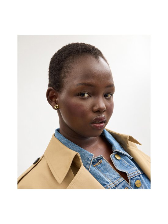 Coach - Bubble C -nappikorvakorut - SHINY GOLD | Stockmann - photo 4