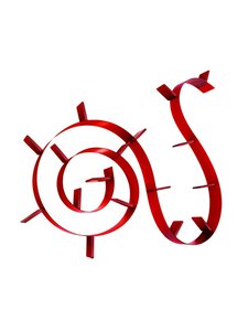 Kartell - Bookworm-kirjahylly - PUNAINEN | Stockmann