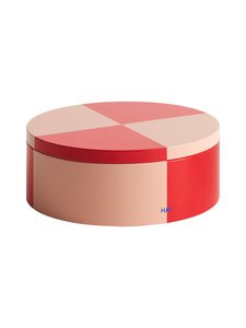 HAY - Tin Container Round uzglabāšanas kārba - RED AND SOFT PINK HAY - Tin Container Round uzglabāšanas kārba - RED AND SOFT PINK | Stockmann