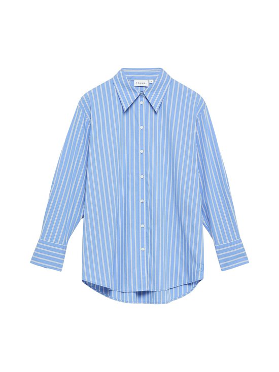 Comma - Striped-paitapusero - 54G2 MID BLUE STRIPED | Stockmann - photo 1