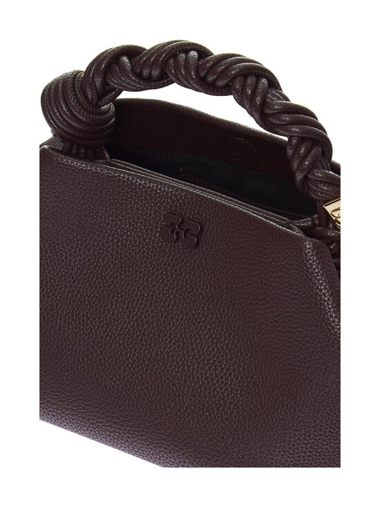 Ganni - Bou Bag Small Grained -laukku - 979 CHICORY COFFEE | Stockmann - photo 3
