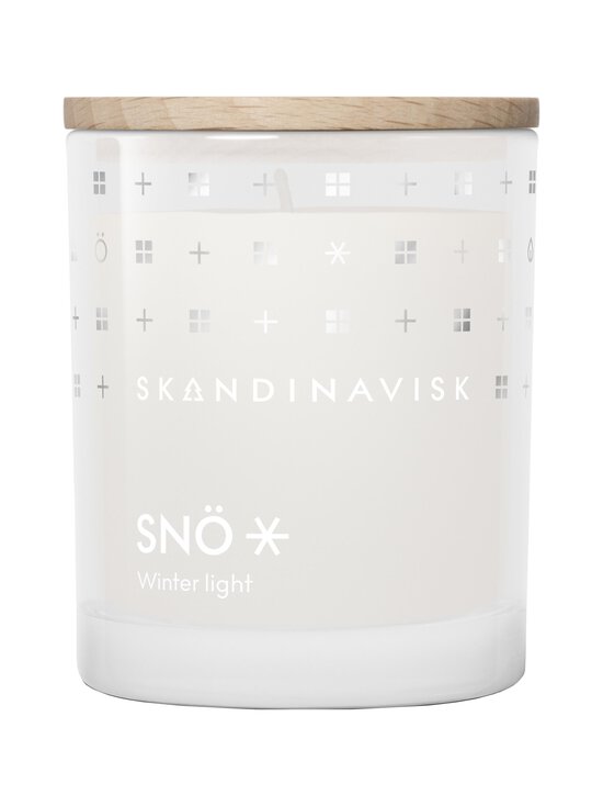 SNÖ Winter Light Scented Candle aromātiskā svece 65 g