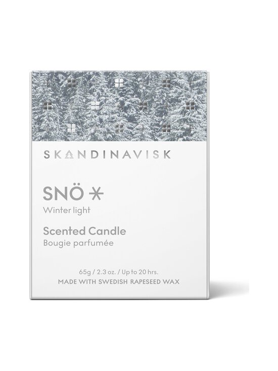 Skandinavisk - SNÖ Winter Light Scented Candle -tuoksukynttilä 65 g - WHITE - photo 3 Skandinavisk - SNÖ Winter Light Scented Candle -tuoksukynttilä 65 g - WHITE | Stockmann - photo 3