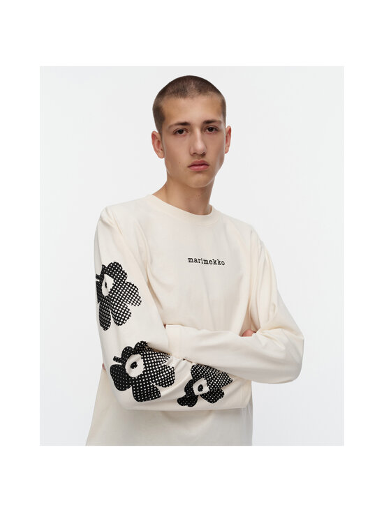 Marimekko - Trikoosärk Sekvenssi Unikko Placement Kioski - 119 OFF WHITE, BLACK | Stockmann - photo 6