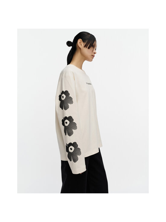 Marimekko - Trikoosärk Sekvenssi Unikko Placement Kioski - 119 OFF WHITE, BLACK | Stockmann - photo 7