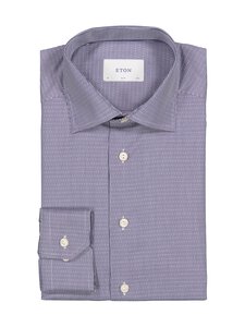 Eton - Slim Fit Signature Dobby krekls ar apkakli - 27 DARK BLUE | Stockmann