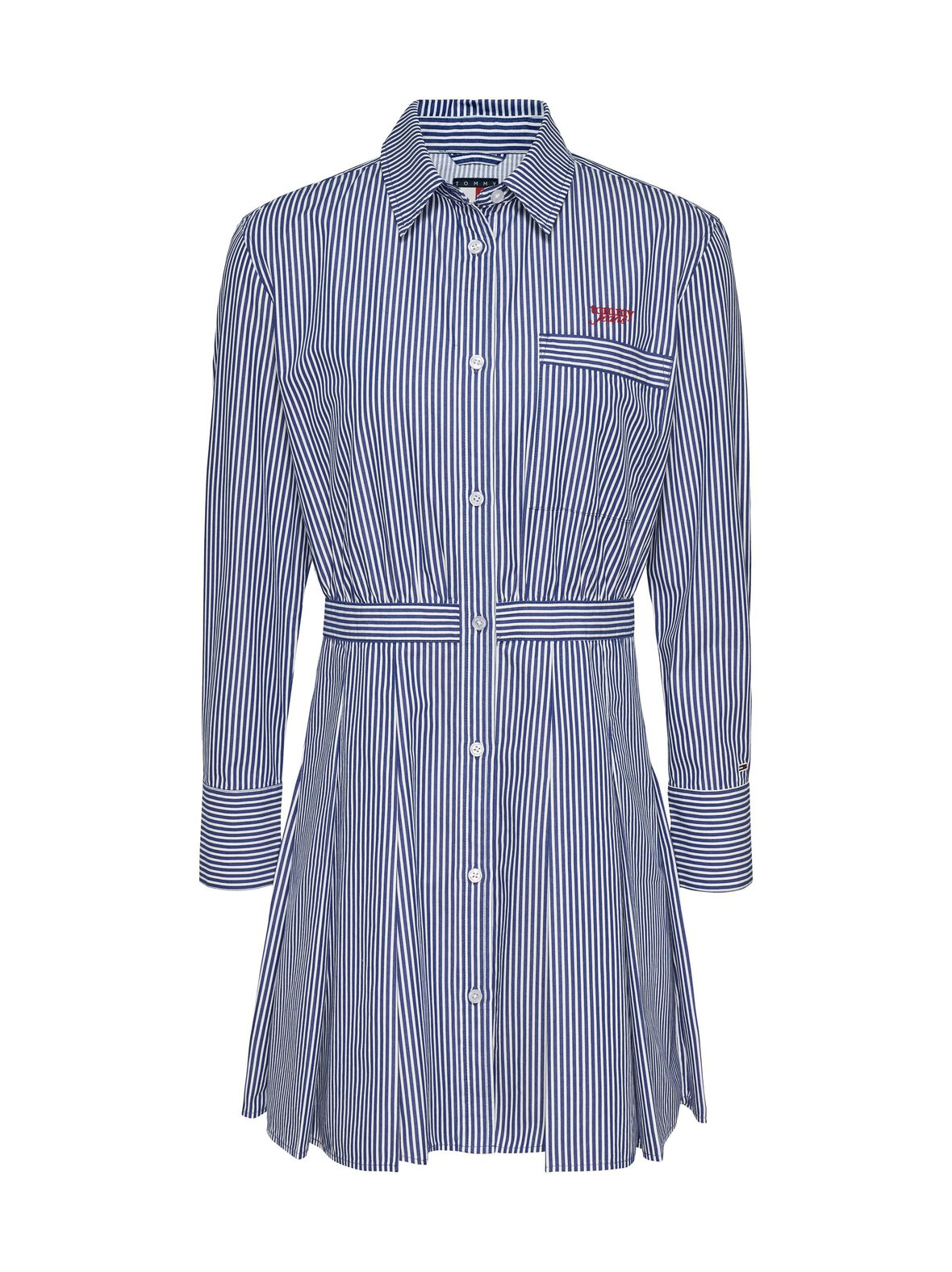 Pinstripe Poplin -paitamekko