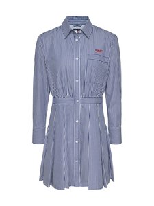 Tommy Jeans - TJW Pinstripe Poplin kreklkleita - 0A7 NAVY/WHITE STRIPE | Stockmann