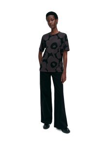 Marimekko - Tunnit Unikko t-paita - 999 BLACK, DARK GREY Marimekko - Tunnit Unikko t-paita - 999 BLACK, DARK GREY | Stockmann