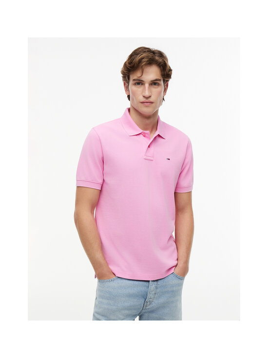 Tommy Jeans - Polosärk Classic Flag Washed - TOU PINK DAISY | Stockmann - photo 2