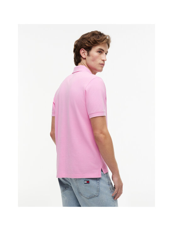 Tommy Jeans - Polosärk Classic Flag Washed - TOU PINK DAISY | Stockmann - photo 3