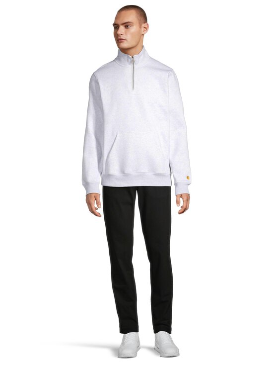 Carhartt WIP - Chase Neck Zip -collegepaita - 00JXX ASH HEATHER / GOLD /--- | Stockmann - photo 2