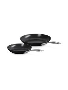Le Creuset - Praepann Shallow Frying Pan Set, 2 tk, 24 & 28 cm - BLACK | Stockmann