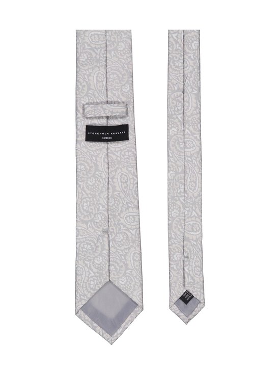 Stockholm Kravatt - Paisley zīda kaklasaite - 014 SILVER - photo 2 Stockholm Kravatt - Paisley zīda kaklasaite - 014 SILVER | Stockmann - photo 2