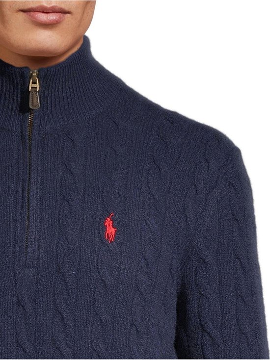 Polo Ralph Lauren - Palmikkoneule villa-kashmirsekoitteesta - HUNTER NAVY - photo 4 Polo Ralph Lauren - Palmikkoneule villa-kashmirsekoitteesta - HUNTER NAVY | Stockmann - photo 4