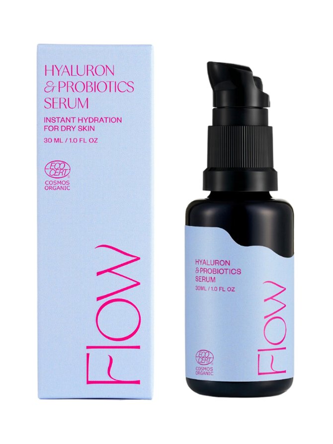 Flow Cosmetics - Hyaluron & Probiotics Facial Serum -seerumi 30 Ml