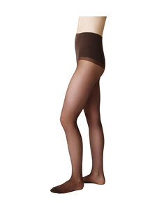 Swedish Stockings - Malva Ladder Resistant -sukkahousut - DARK BROWN | Stockmann