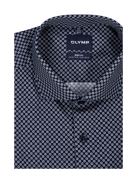 Olymp - Body Fit Dobby apdrukas krekls - 18 MARINE | Stockmann - photo 2