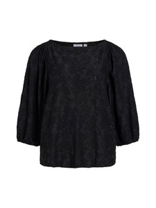 Vila - Vicapera Boat Neck 3/4 -paita - BLACK BEAUTY | Stockmann