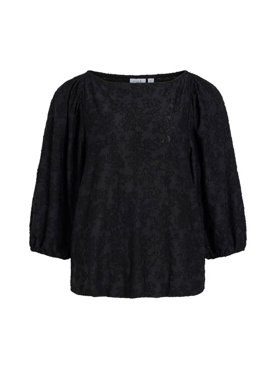 Vila - Vicapera Boat Neck 3/4 -paita - BLACK BEAUTY | Stockmann - photo 1