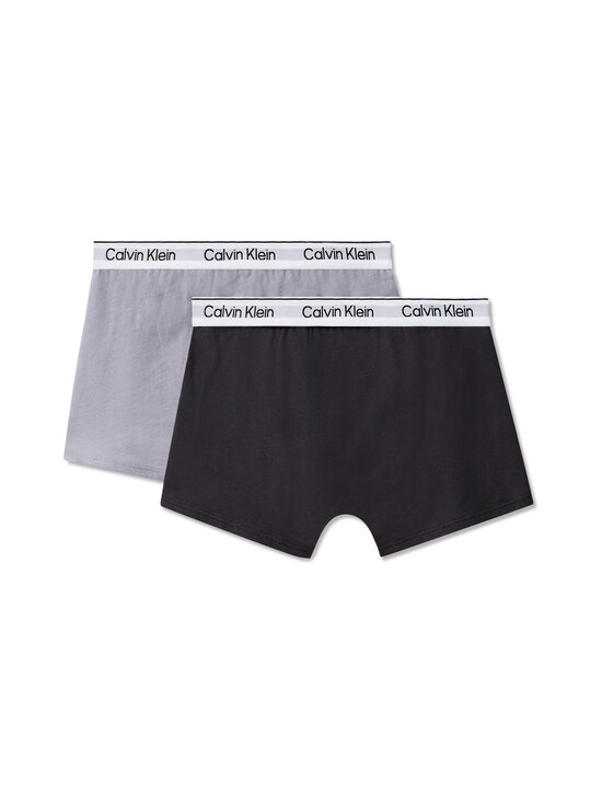 Calvin Klein Kids - Trunk apakšbikses, 2-gab. - 0SL BLK/QUICKSILVER | Stockmann - photo 2