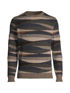 Stenströms - Crew Neck Patterned - jakki-merinoneule - NAVY PATTERN Stenströms - Crew Neck Patterned - jakki-merinoneule - NAVY PATTERN | Stockmann