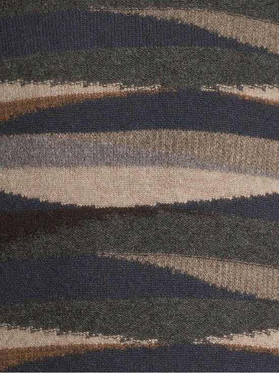 Stenströms - Crew Neck Patterned - jakki-merinoneule - NAVY PATTERN - photo 4 Stenströms - Crew Neck Patterned - jakki-merinoneule - NAVY PATTERN | Stockmann - photo 4