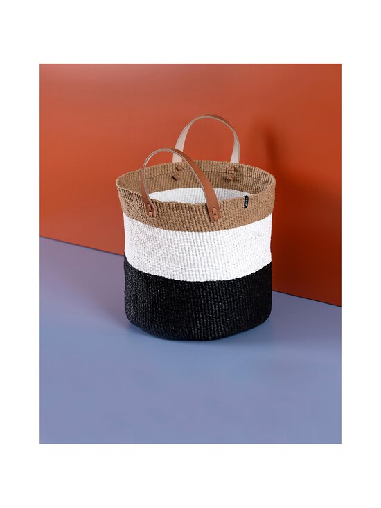 Mifuko - Kiondo Market Basket M groza soma - DUO BLACK - photo 3 Mifuko - Kiondo Market Basket M groza soma - DUO BLACK | Stockmann - photo 3