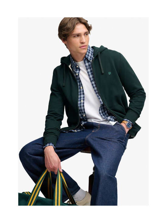 Superdry - Logo-huppari - M8H HERITAGE DARK PINE GREEN | Stockmann - photo 5