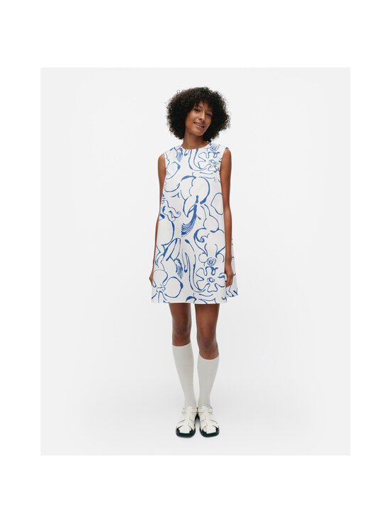 Marimekko - Palatsi Baluns organiskā poplīna kleita - 150 WHITE, BLUE - photo 2 Marimekko - Palatsi Baluns organiskā poplīna kleita - 150 WHITE, BLUE | Stockmann - photo 2