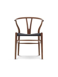 Carl Hansen&Son - CH24 Wishbone -tuoli - MUSTA,PÄHKINÄ | Stockmann