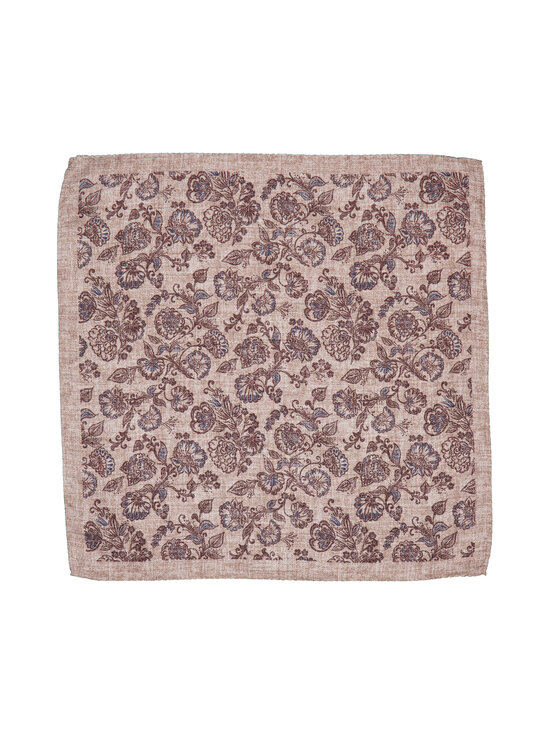 Oscar Jacobson - Siidist taskurätt Floral Print - 470 TRENCH BEIGE | Stockmann - photo 1