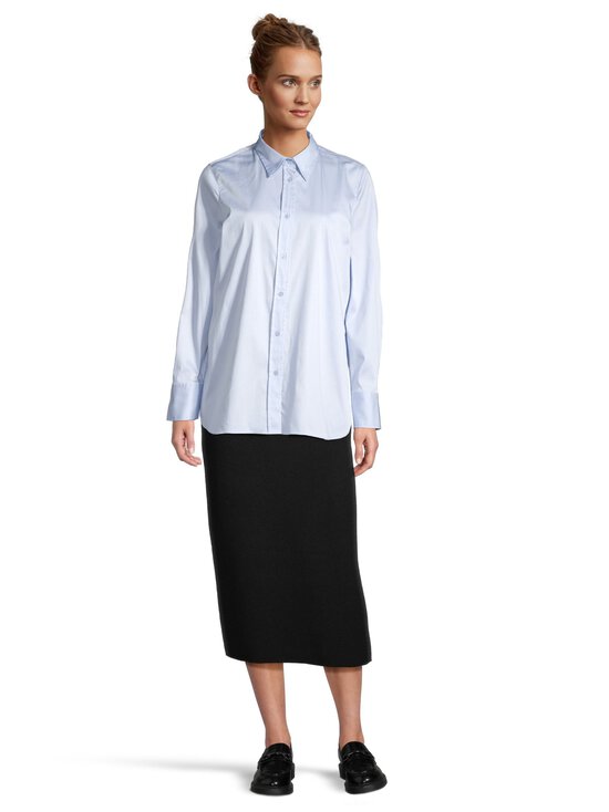 ESSENTIALS by Stockmann - Jillian Loose fit -paitapusero - LT.BLUE | Stockmann - photo 2