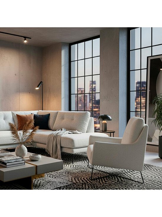 Dutti - Showtime-kulmasohva Modis-kangas 2980 vaaleanharmaa 235 x 266 cm - GREY | Stockmann - photo 11