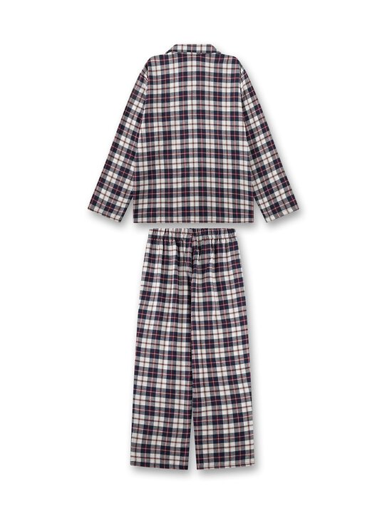 Sanetta - Flanell Classical -ruutupyjama - BLUE SPACE 50352 | Stockmann - photo 2