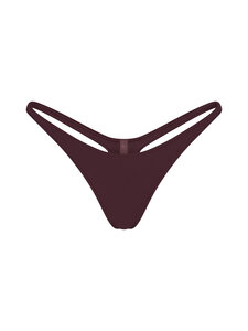SKIMS - Everyday Cotton Thong -alushousut - CURRANT | Stockmann
