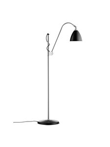 Gubi - Bestlite BL3 -lattiavalaisin - KROMI,MUSTA | Stockmann