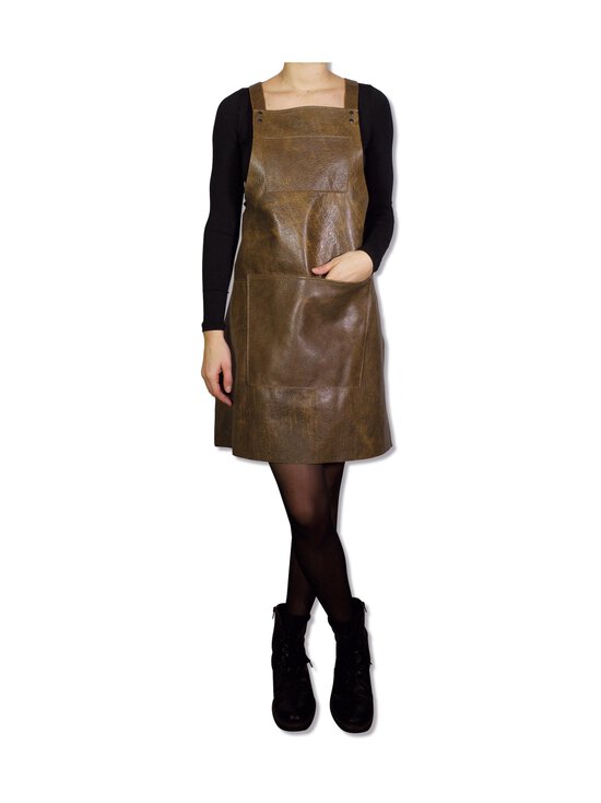 DUTCHDELUXES - Suspender Style Leather Apron, 64.5 x 77 cm - VB VINTAGE BROWN - photo 2 DUTCHDELUXES - Suspender Style Leather Apron, 64.5 x 77 cm - VB VINTAGE BROWN | Stockmann - photo 2
