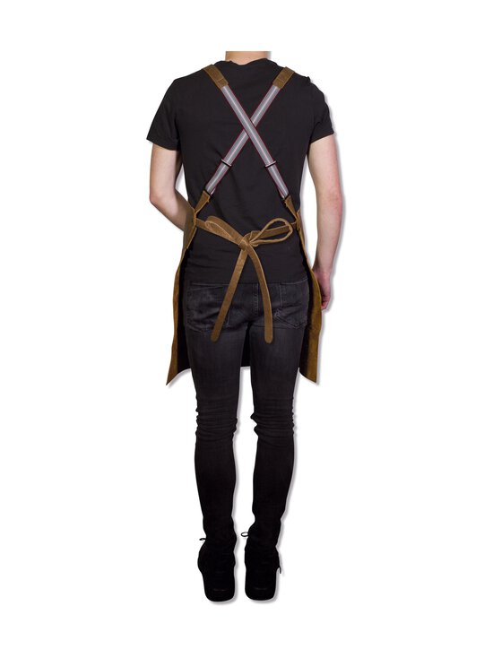 DUTCHDELUXES - Suspender Style Leather Apron, 64.5 x 77 cm - VB VINTAGE BROWN - photo 5 DUTCHDELUXES - Suspender Style Leather Apron, 64.5 x 77 cm - VB VINTAGE BROWN | Stockmann - photo 5