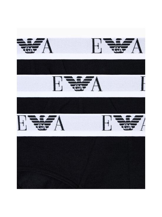 Emporio Armani - Alushousut 3-pack - MC061 BLACK/BLACK/BLACK | Stockmann - photo 2