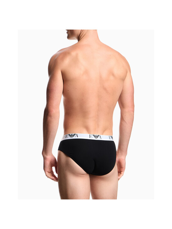 Emporio Armani - Alushousut 3-pack - MC061 BLACK/BLACK/BLACK | Stockmann - photo 4
