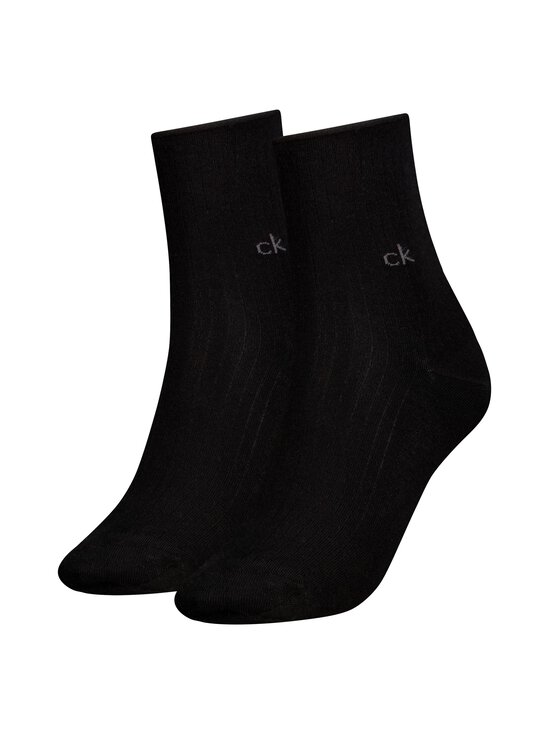 Calvin Klein - Roll Top -sukat 2-pack - 001 BLACK | Stockmann - photo 1