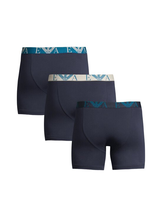 Emporio Armani - Bokserid, 3-pakk - MB139 BLU/BLU/BLU | Stockmann - photo 2