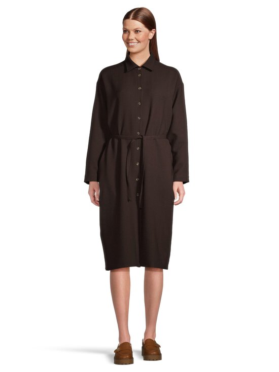 R-Collection - Selena Wool Blend -mekko - BLACK COFFEE - photo 2 R-Collection - Selena Wool Blend -mekko - BLACK COFFEE | Stockmann - photo 2